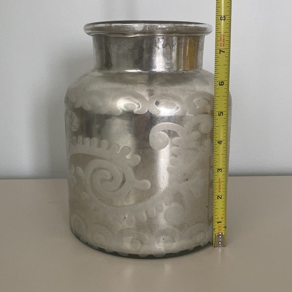 Mercury Glass inspired vase - Picture 5 of 6